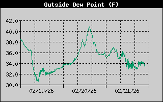 Outside Dewpoint History